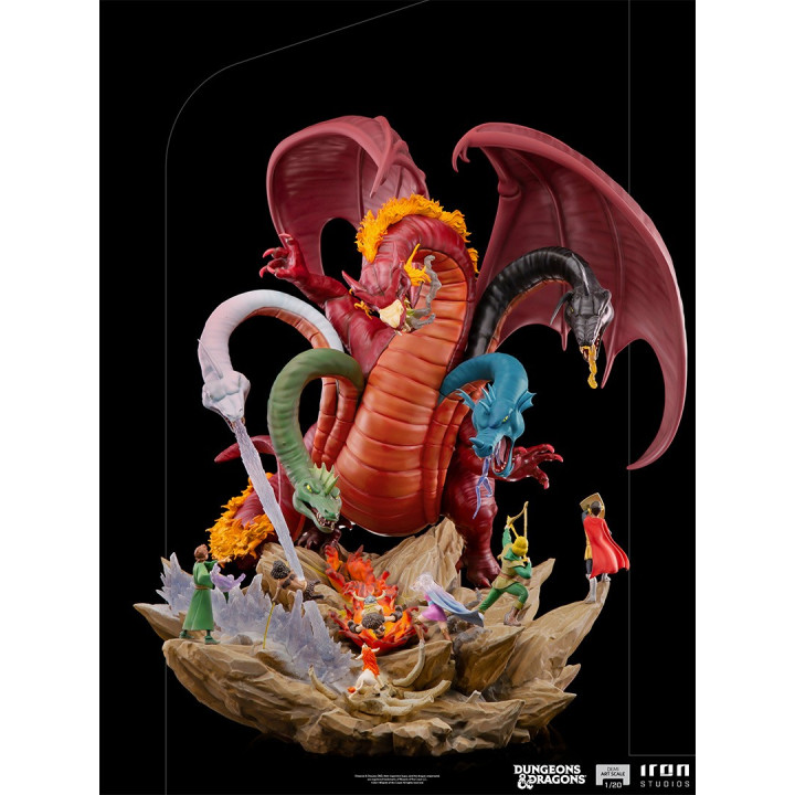 Dungeons & Dragons - Tiamat Battle demi-art scale 1/20