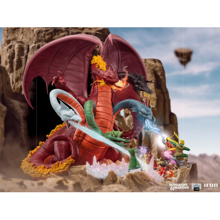 Dungeons & Dragons - Tiamat Battle demi-art scale 1/20