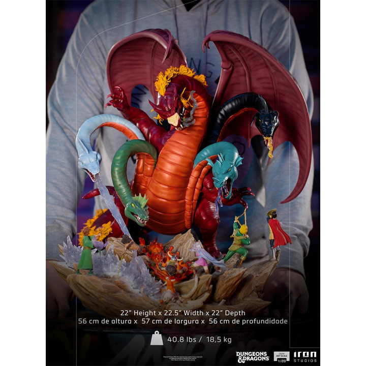 Dungeons & Dragons - Tiamat Battle demi-art scale 1/20