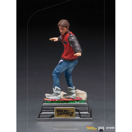 Marty McFly on Hoverboard Art Scale 1/10 - Back to the Future Part II