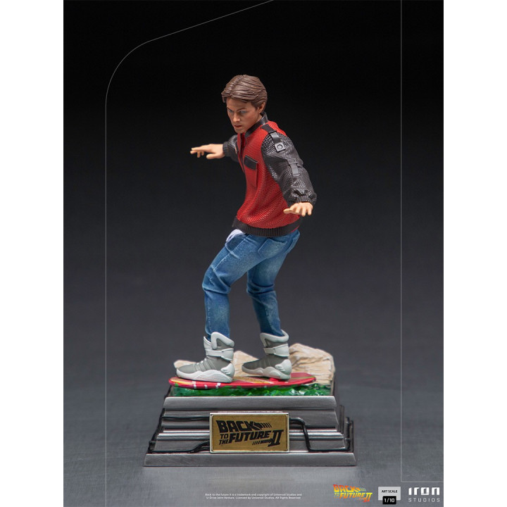 Marty McFly on Hoverboard Art Scale 1/10 - Back to the Future Part II