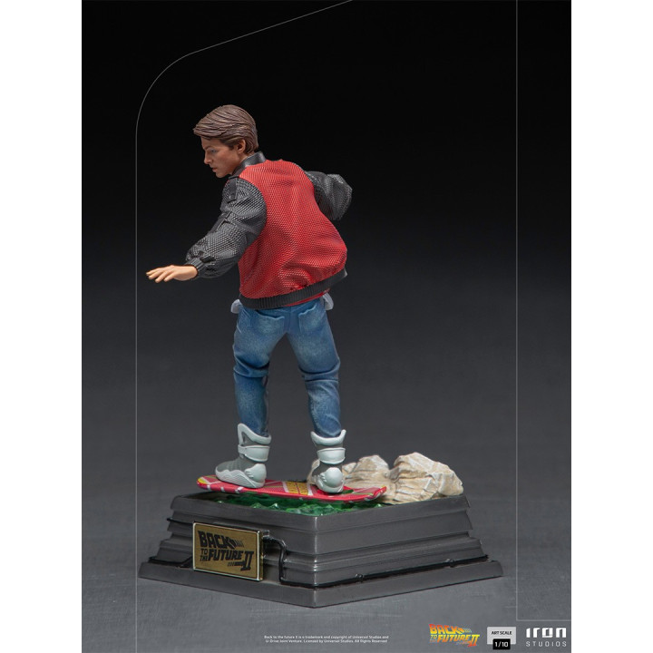 Marty McFly on Hoverboard Art Scale 1/10 - Back to the Future Part II