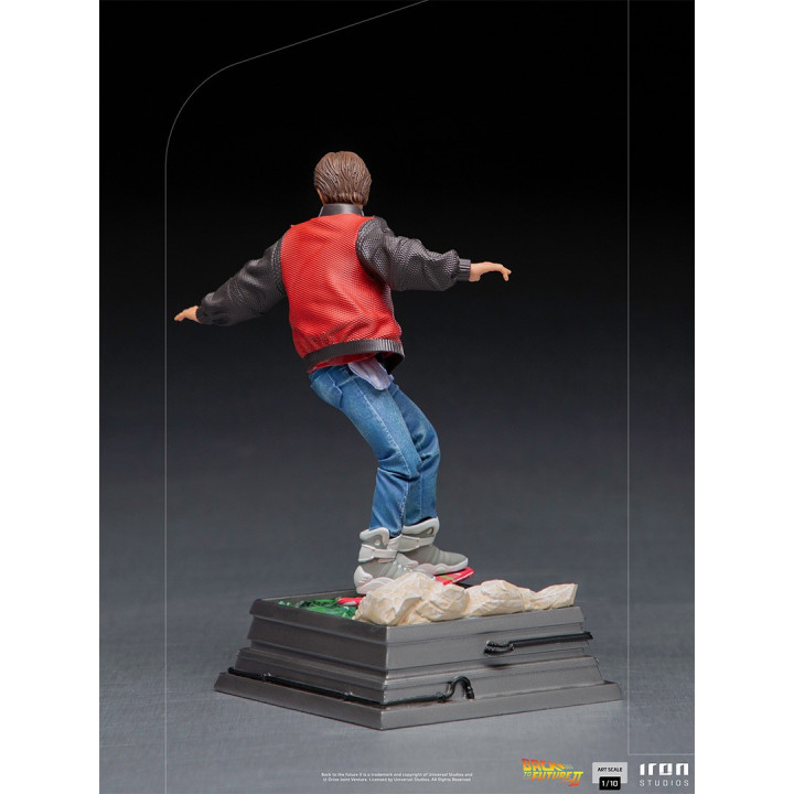 Marty McFly on Hoverboard Art Scale 1/10 - Back to the Future Part II