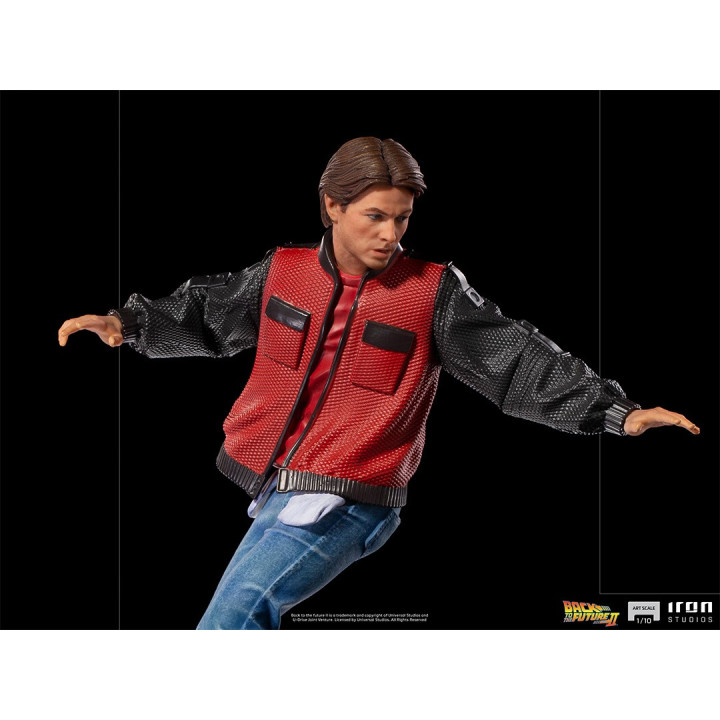 Marty McFly on Hoverboard Art Scale 1/10 - Back to the Future Part II