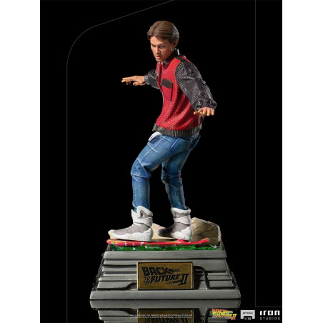 Marty McFly on Hoverboard Art Scale 1/10 - Back to the Future Part II