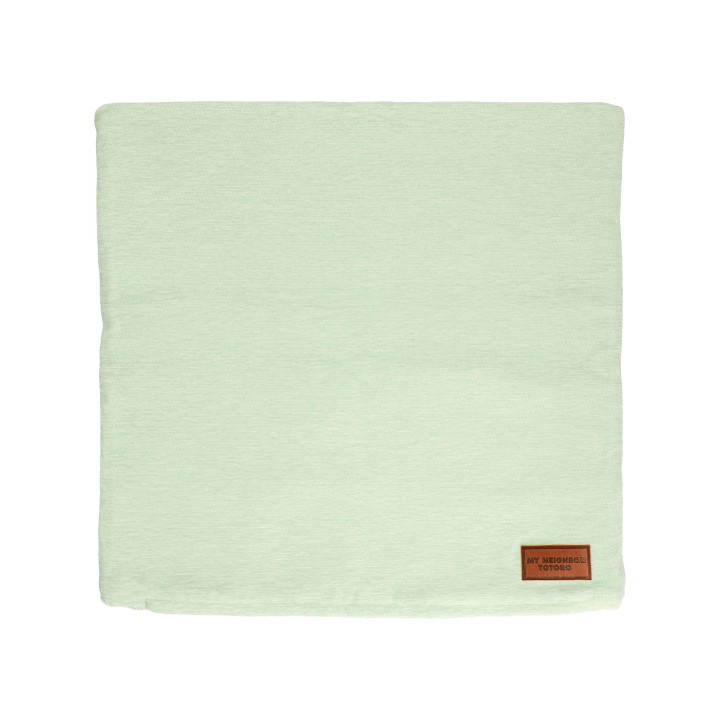 Coussin Totoro Feuilles Bleues et Vertes 45x45cm - Mon Voisin Totoro