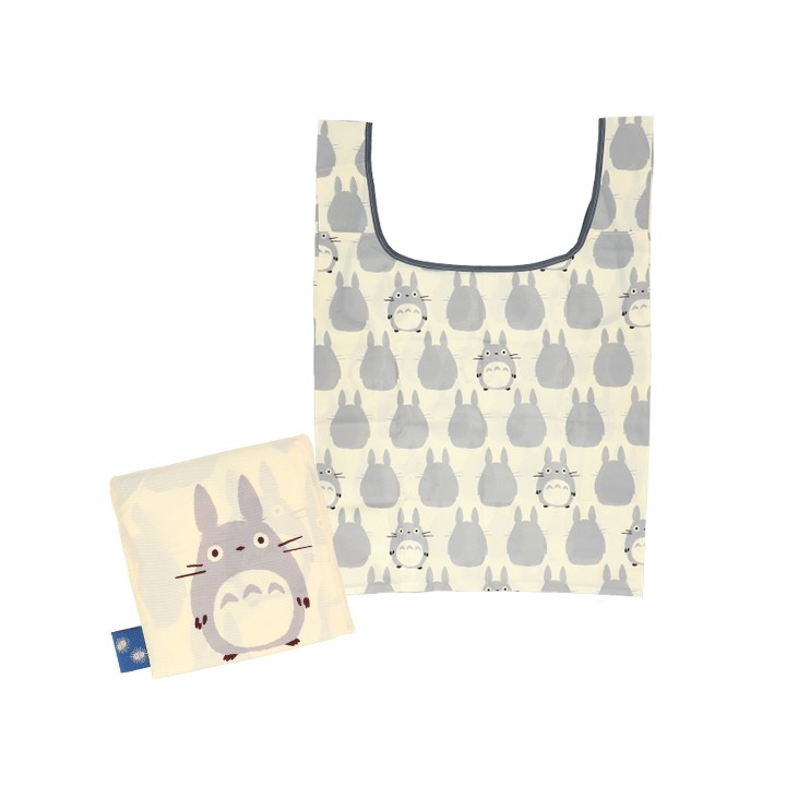 Sac pliable Motif Totoro Gris 40 x 20 cm - Mon Voisin Totoro