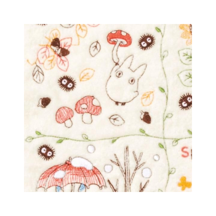 Mini Serviette Couronne de Noix 25 x 25 cm - Mon Voisin Totoro