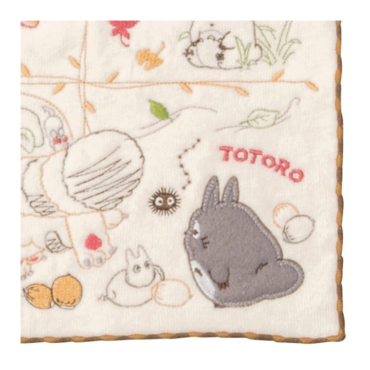 Mini Serviette Fruits d’Automne 25 x 25 cm - Mon Voisin Totoro
