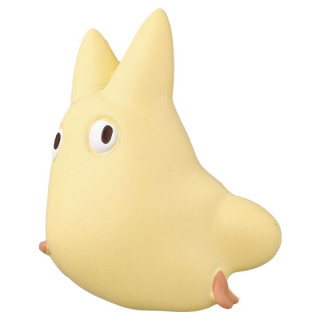 Magnet Personnage Totoro Blanc Part En Courant - Mon Voisin Totoro