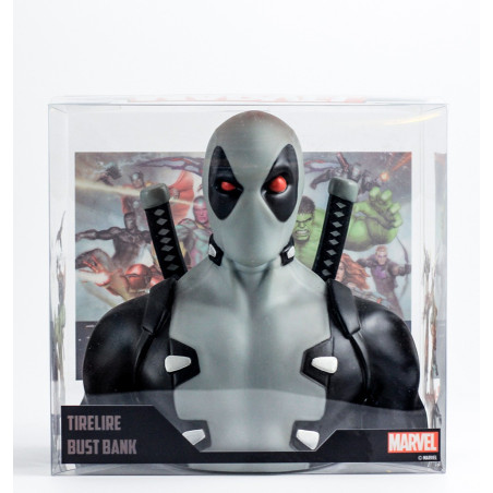 DEADPOOL X-FORCE DELUXE BUST BANK - MARVEL