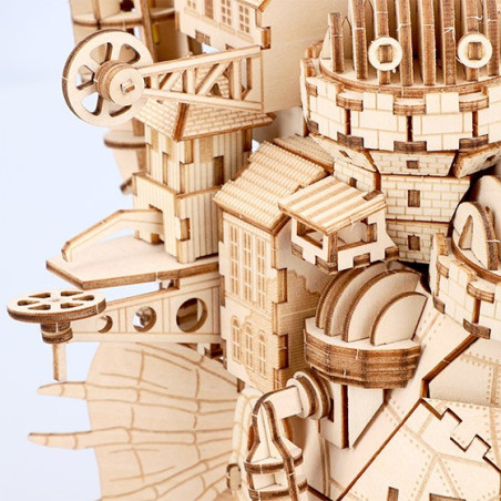 Maquette En Bois Château Ambulant - Le Château Ambulant
