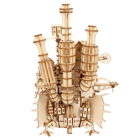 Maquette En Bois Château Ambulant - Le Château Ambulant