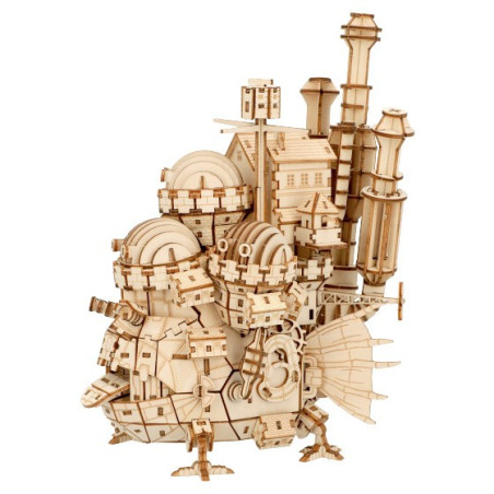Maquette En Bois Château Ambulant - Le Château Ambulant