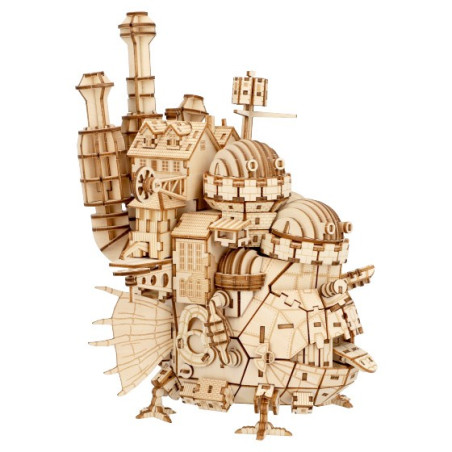Maquette En Bois Château Ambulant - Le Château Ambulant