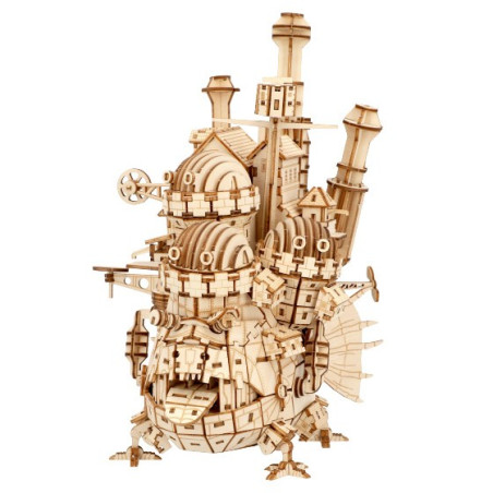 Maquette En Bois Château Ambulant - Le Château Ambulant