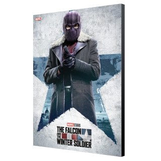 Tableau Falcon and the Winter Soldier - Zemo 33.7 x 50cm