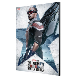 Tableau Falcon and the Winter Soldier - The Falcon 33.7 x 50cm