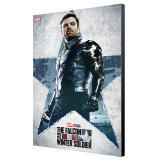 Tableau Falcon and the Winter Soldier - The Winter Soldier 33.7 x 50