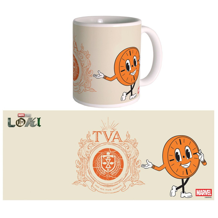 Mug Loki - the TVA and Miss Minutes