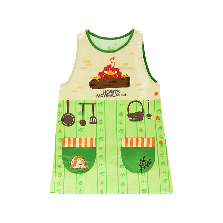 Tablier Calcifer 84 x 61,5 cm - Le Château Ambulant