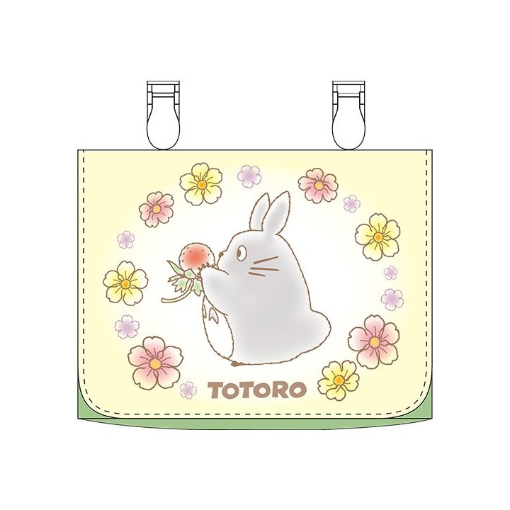 Pochette Totoro Fleurs 11x14,5x3 cm - Mon Voisin Totoro