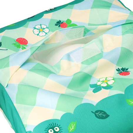 Coussin Totoro Fraises 30 x 30 x 5 cm - Mon Voisin Totoro