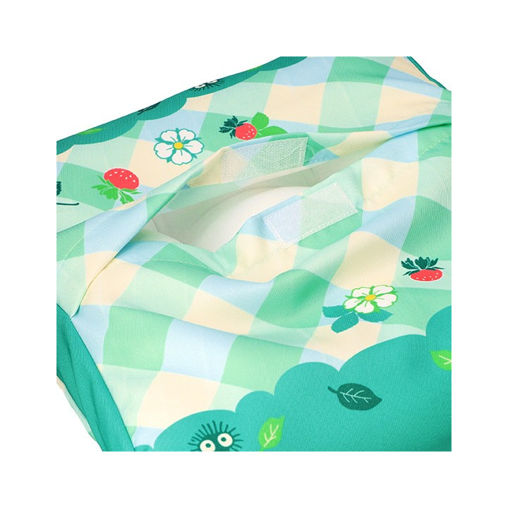 Coussin Totoro Fraises 30 x 30 x 5 cm - Mon Voisin Totoro