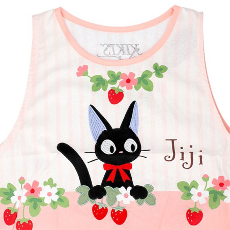 Tablier Jiji Fraises 84 x 61,5 cm - Kiki la petite sorcière