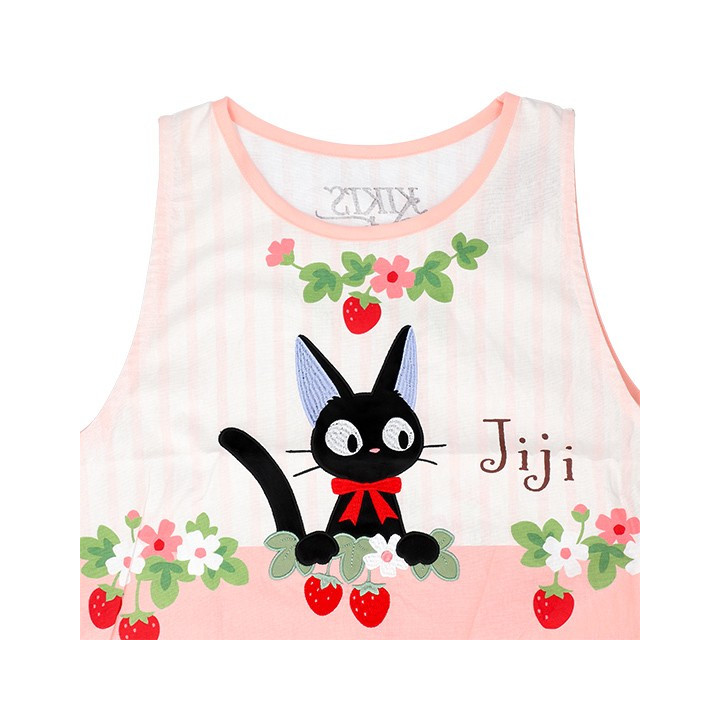 Tablier Jiji Fraises 84 x 61,5 cm - Kiki la petite sorcière