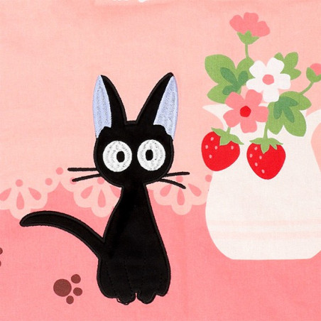 Tablier Jiji Fraises 84 x 61,5 cm - Kiki la petite sorcière