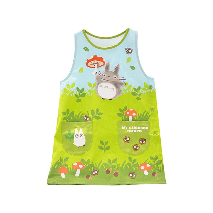 Tablier Totoro Champignons 84 x 61,5 cm - Mon Voisin Totoro