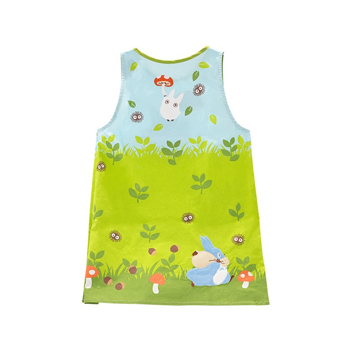 Tablier Totoro Champignons 84 x 61,5 cm - Mon Voisin Totoro