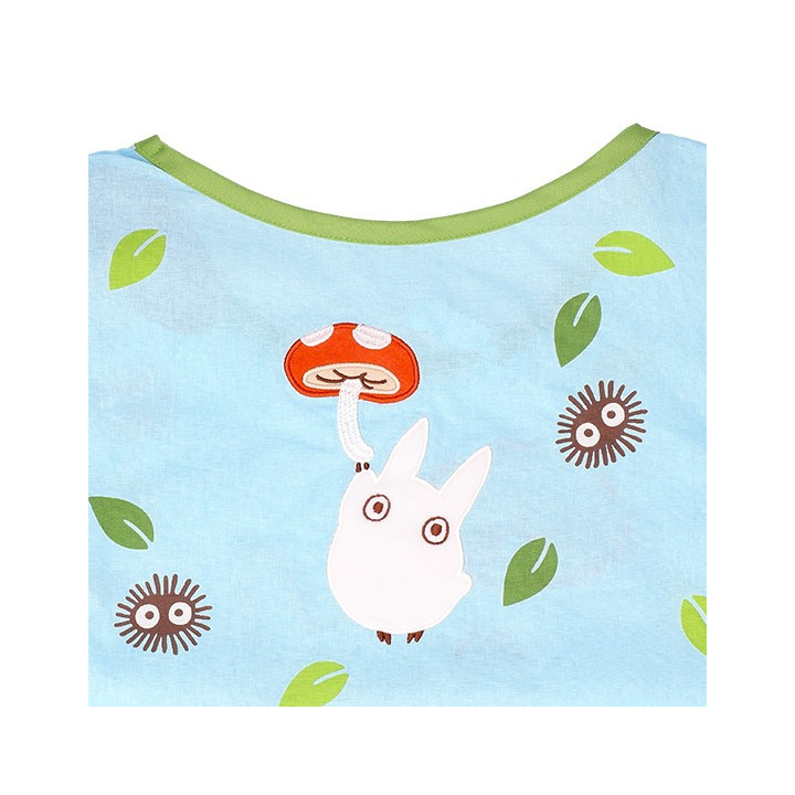Tablier Totoro Champignons 84 x 61,5 cm - Mon Voisin Totoro