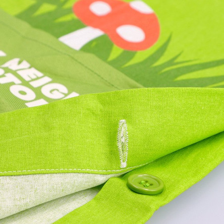 Tablier Totoro Champignons 84 x 61,5 cm - Mon Voisin Totoro