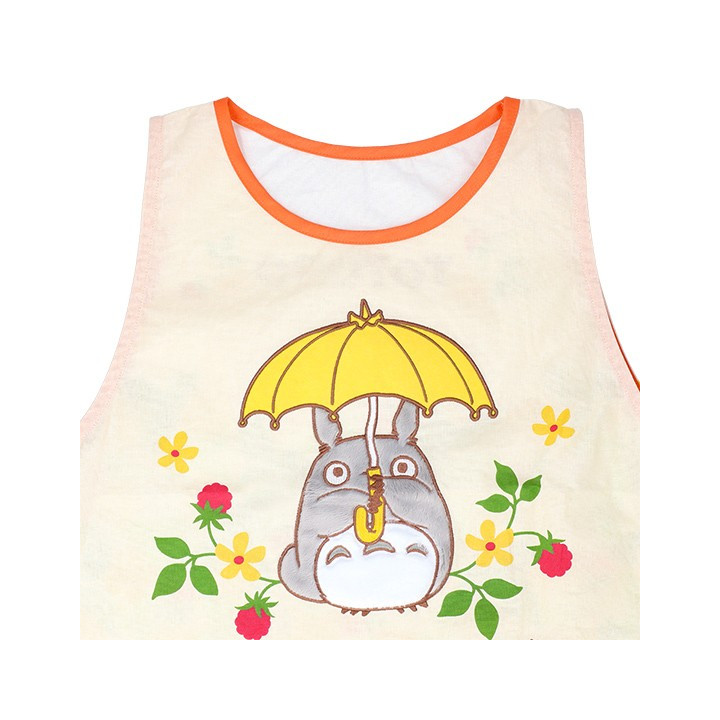 Tablier Totoro Champs de Fleurs 84 x 61,5 cm - Mon Voisin Totoro