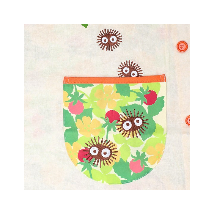 Tablier Totoro Champs de Fleurs 84 x 61,5 cm - Mon Voisin Totoro
