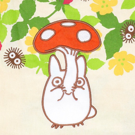 Tablier Totoro Champs de Fleurs 84 x 61,5 cm - Mon Voisin Totoro