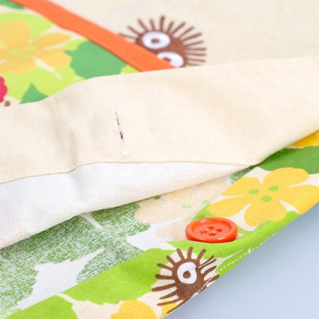 Tablier Totoro Champs de Fleurs 84 x 61,5 cm - Mon Voisin Totoro