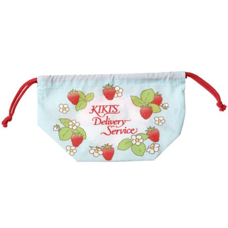 Sacoche à Gousset Silhouette Jiji Fraises 17 x 26 x 12 cm - Kiki la p