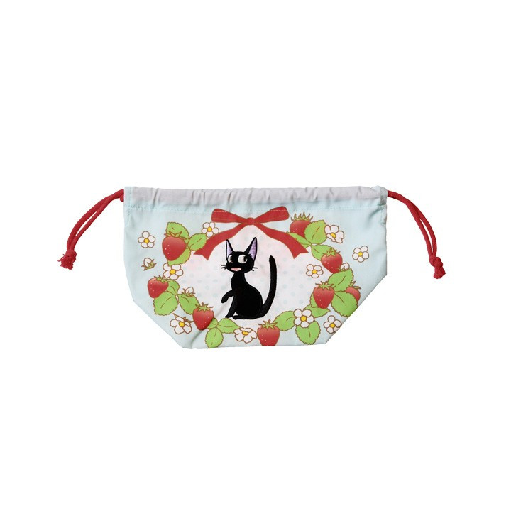 Sacoche à Gousset Silhouette Jiji Fraises 17 x 26 x 12 cm - Kiki la p