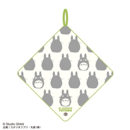 Serviette à Passant Silhouette Totoro Gris 33 x 33 cm - Mon Voisin To