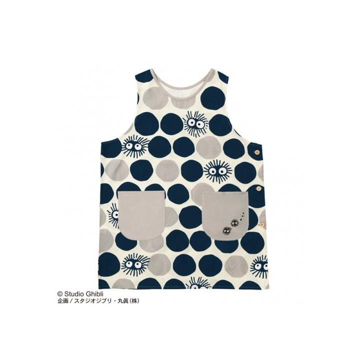 Tablier Motif Noiraudes 84 x 61,5 cm - Mon Voisin Totoro