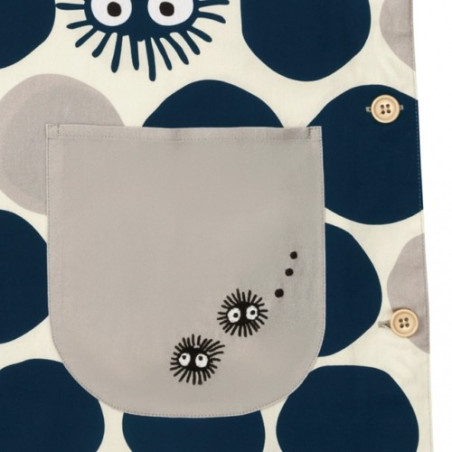 Tablier Motif Noiraudes 84 x 61,5 cm - Mon Voisin Totoro