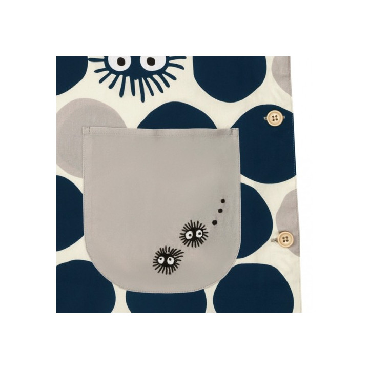 Tablier Motif Noiraudes 84 x 61,5 cm - Mon Voisin Totoro
