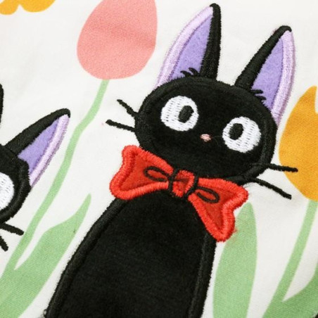 Sacoche à Gousset Silhouette Jiji et Chaton 17 x 26 x 12 cm - Kiki la