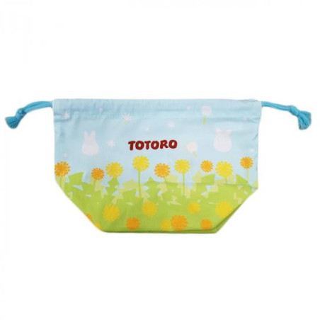 Sacoche à Gousset Totoro Fleurs 17 x 26 x 12 cm - Mon Voisin Totoro