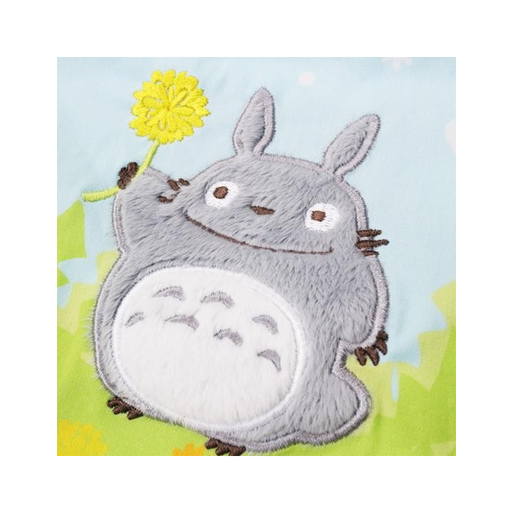 Sacoche à Gousset Totoro Fleurs 17 x 26 x 12 cm - Mon Voisin Totoro