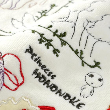 Mini Serviette Arbre Des Esprits 25 x 25 cm - Princesse Mononoke