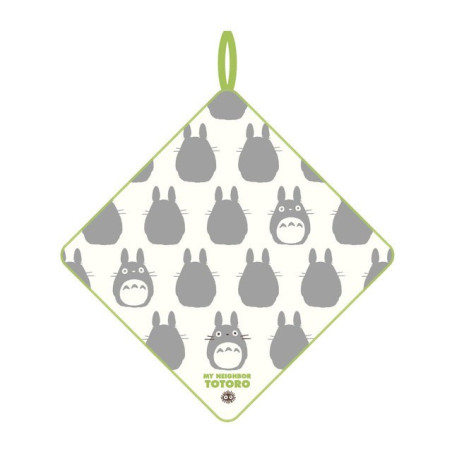 Serviette à Passant Silhouette Totoro Gris 33 x 33 cm - Mon Voisin To